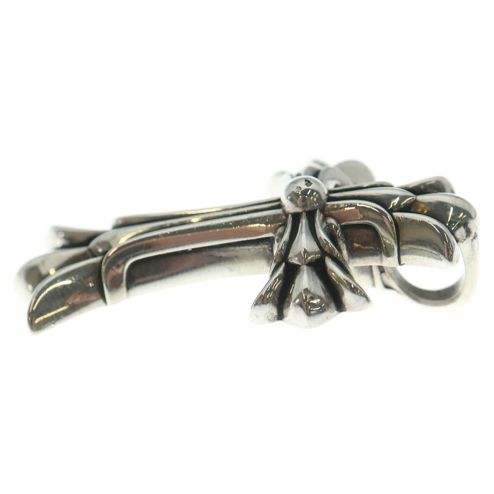 CHROME HEARTS(クロムハーツ) DBL CH CRS SML スモールダブルCHクロスペンダントトップ シルバー