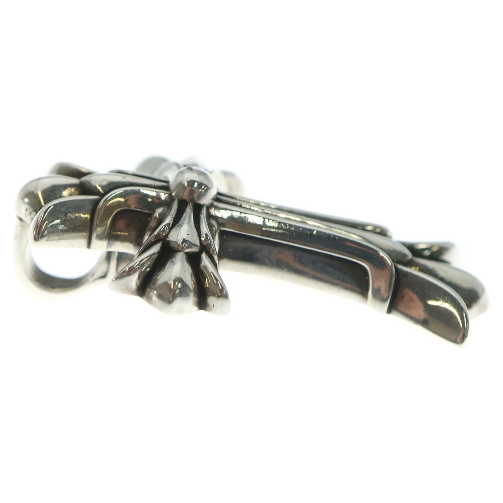 CHROME HEARTS(クロムハーツ) DBL CH CRS SML スモールダブルCHクロスペンダントトップ シルバー