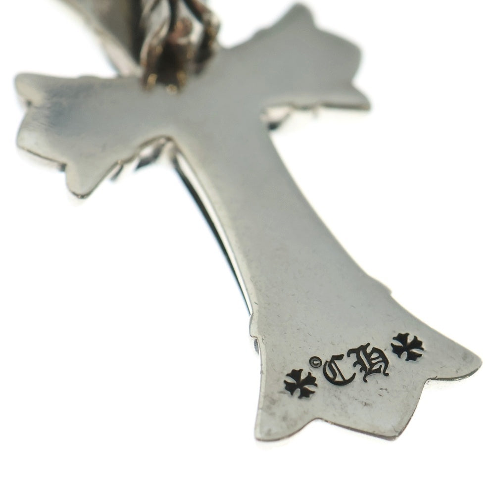CHROME HEARTS(クロムハーツ) DBL CH CRS SML スモールダブルCHクロスペンダントトップ シルバー