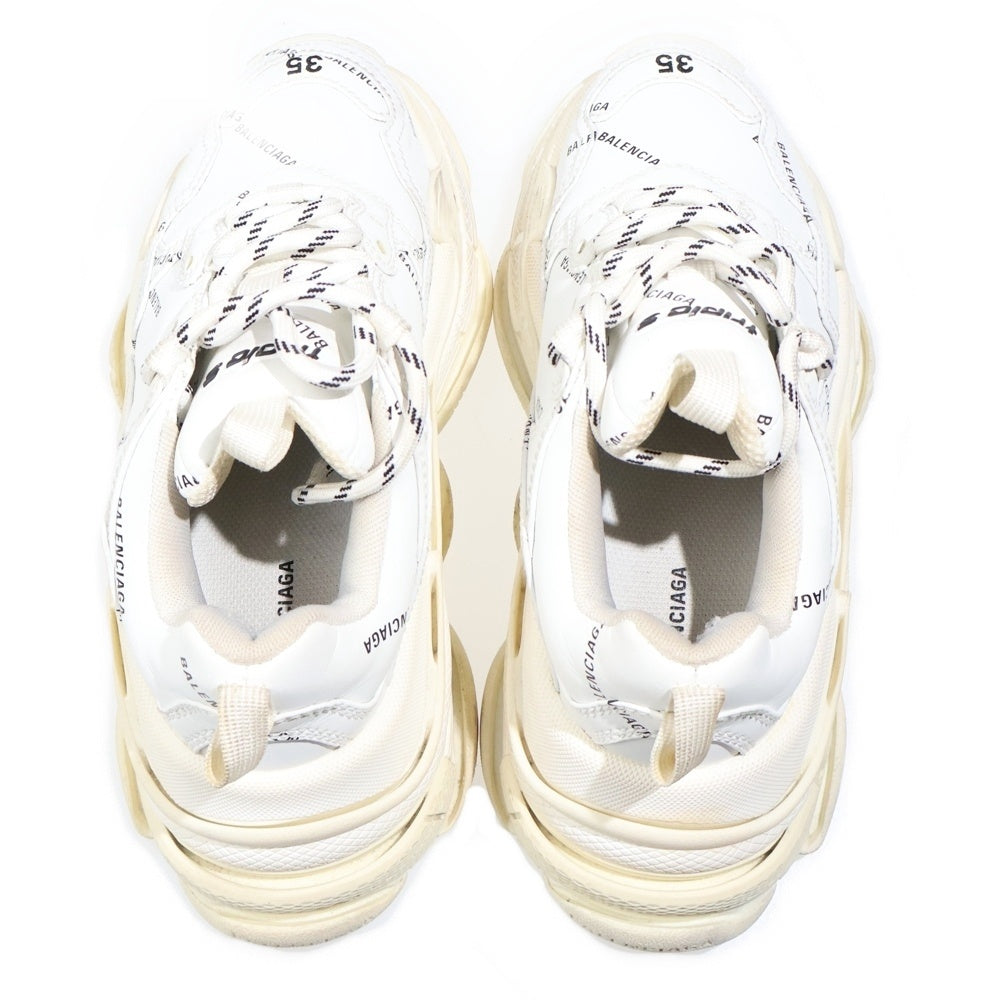 BALENCIAGA(バレンシアガ) Triple S トリプルエス レースアップ ローカットシューズ スニーカー ホワイト 524039 レディース