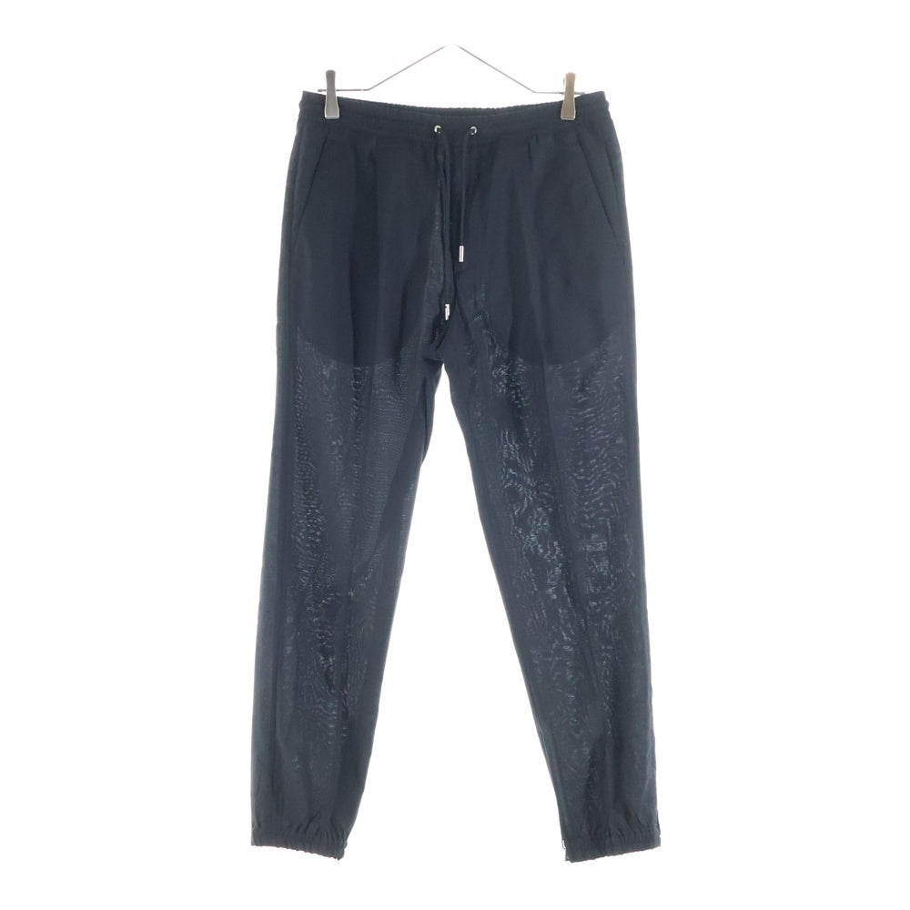 DIOR(ディオール) 裾ジップドローコードイージーロングパンツ ブラック 113C122A4993