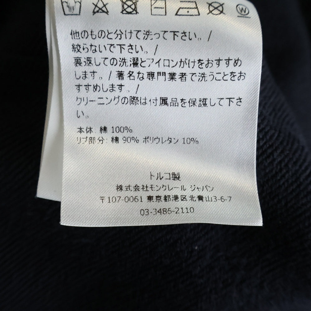 MONCLER(モンクレール) ロゴワッペン 3ラインハーフパンツ ショーツ ネイビー F10918H70800