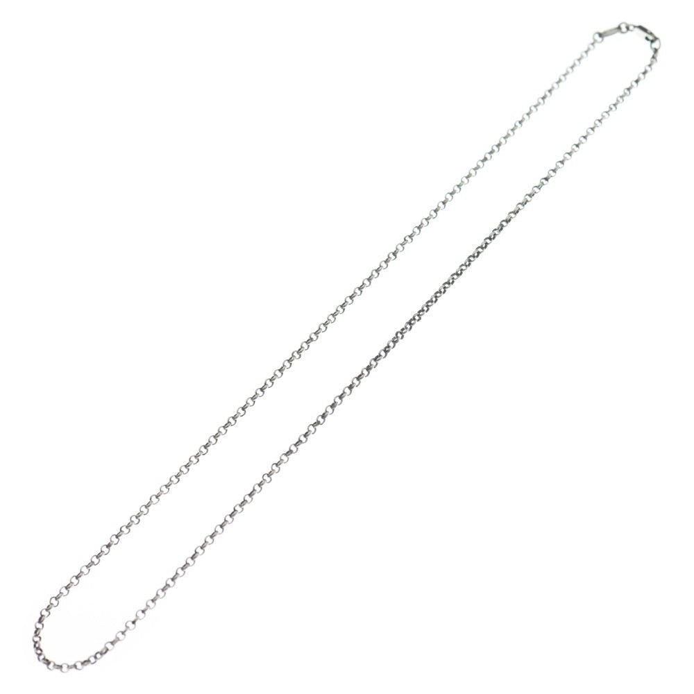 CHROME HEARTS(クロムハーツ) NECKCHAIN R18 ロールチェーンネックレス 18inch シルバー BCA083