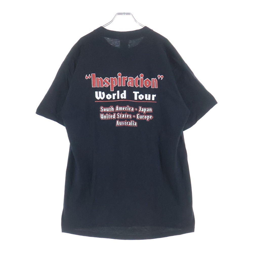 VINTAGE(ヴィンテージ) 90s Yngwie Malmsteen イングヴェイマルムスティーン バンドTシャツ クルーネックTシャツ ブラック