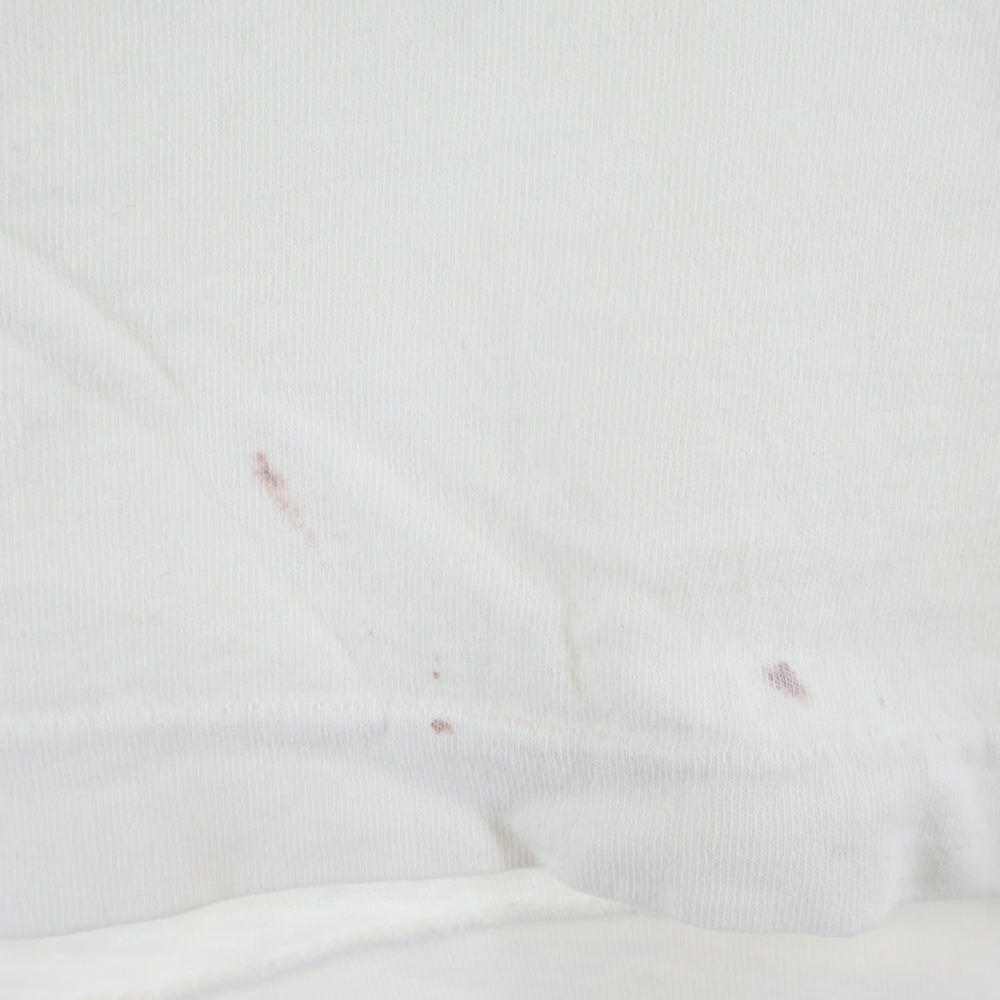 VINTAGE(ヴィンテージ) 90s Dr. Seuss The Cat in the hat 裾袖シングル フルーツオブザルーム クルーネックTシャツ ホワイト