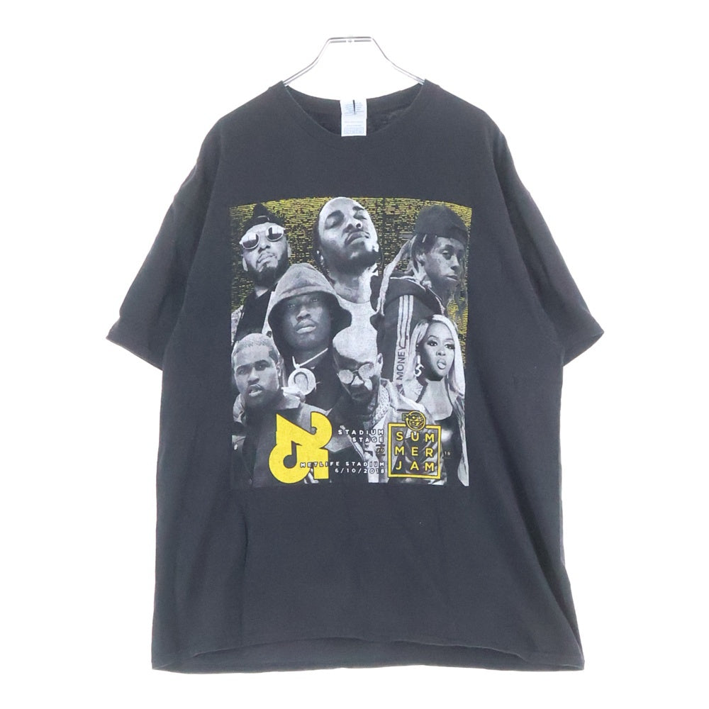 VINTAGE(ヴィンテージ) 10s HIPHOP SUMMER JAM HOT97 ケンドリックラマー クルーネックTシャツ ブラック