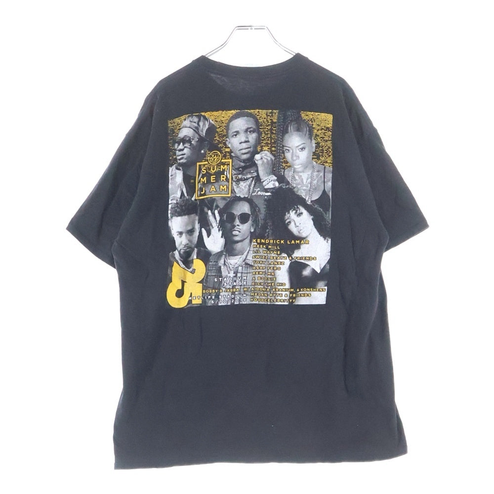 VINTAGE(ヴィンテージ) 10s HIPHOP SUMMER JAM HOT97 ケンドリックラマー クルーネックTシャツ ブラック