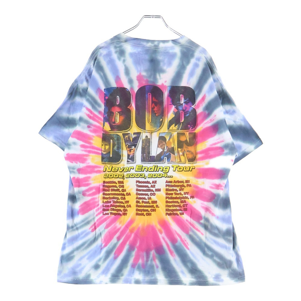 VINTAGE(ヴィンテージ) 00s BOB DYLAN Never Ending Tour Tee バンドT ツアーT タイダイ クルーネックTシャツ タイダイ