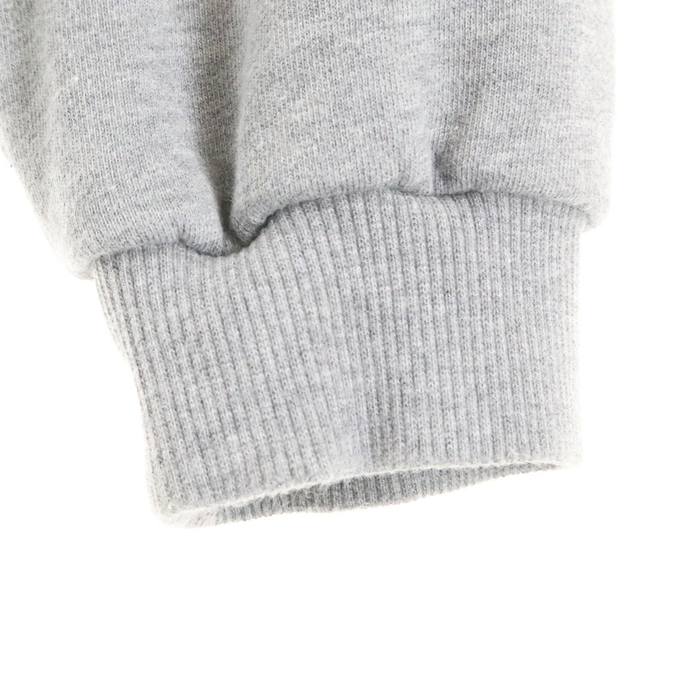 CELINE(セリーヌ) 21AW Loose Sweatshirt In Cotton Fleece ドローコード フーディー スウェット プルオーバーパーカー グレー 2Y468670Q