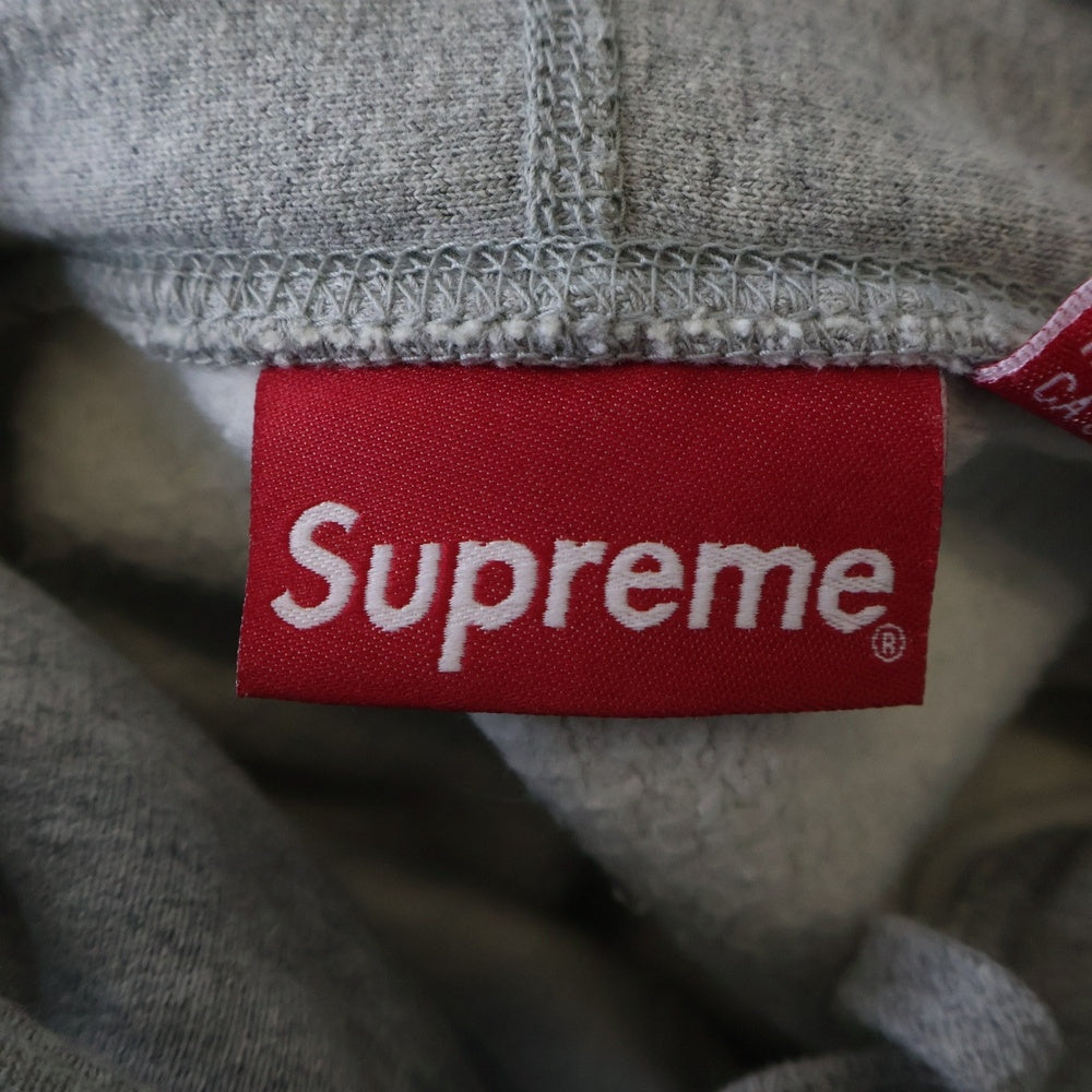 SUPREME(シュプリーム) 20AW Cross Box Logo Hooded Sweatshirt クロスボックスロゴ スウェット プルオーバーパーカー グレー