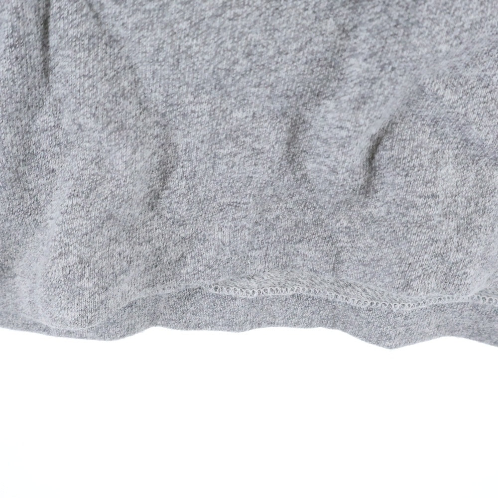 TENDERLOIN(テンダーロイン) 霜降り 染みこみ カレッジブランドロゴ 半袖Tシャツ グレー