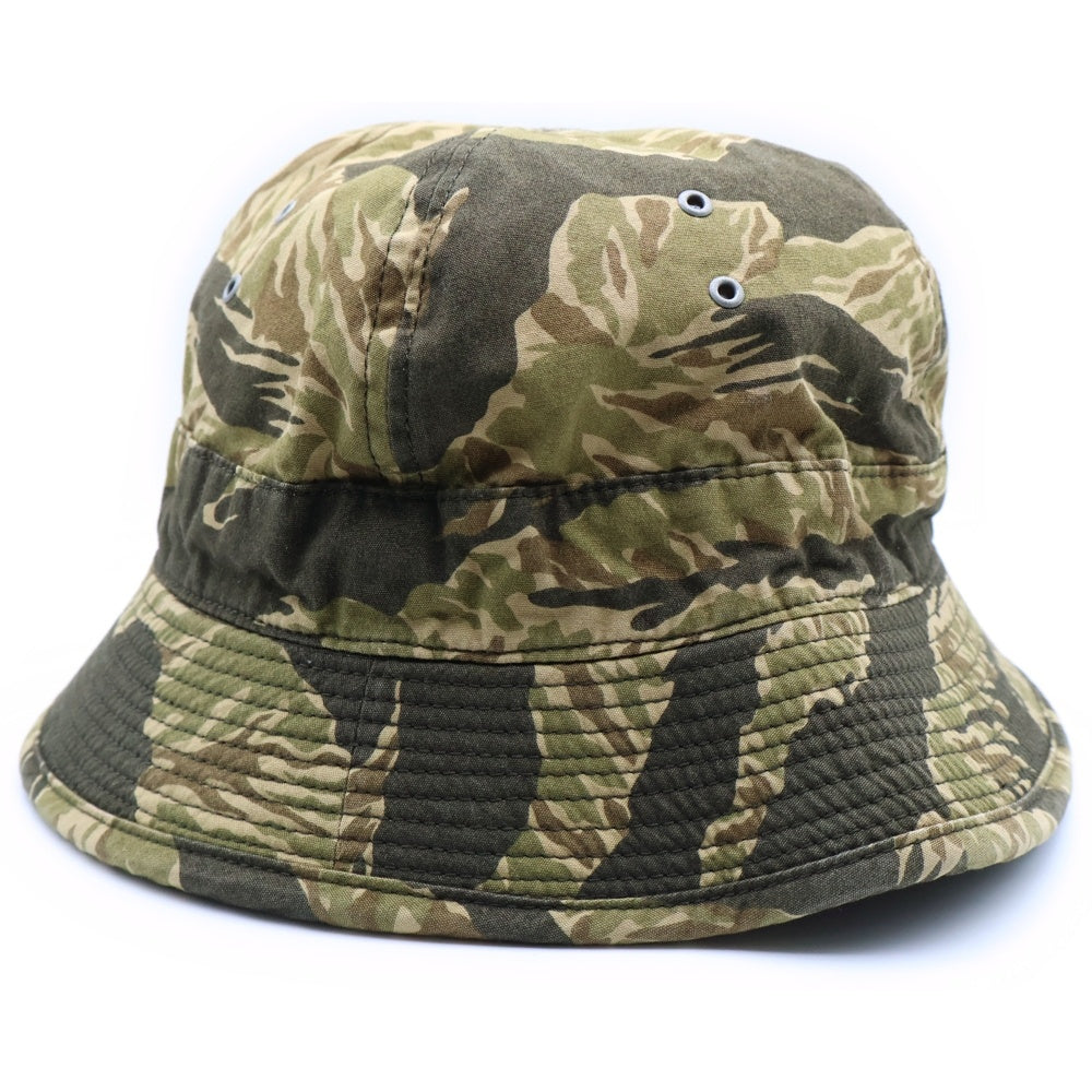TENDERLOIN(テンダーロイン) T-JUNGLE HAT BB JANGLE タイガーカモ バケットハット カーキ/カモフラージュ