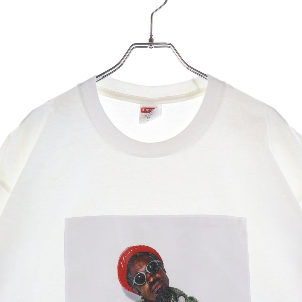 SUPREME(シュプリーム) 22AW ANDRE 3000 Tee アンドレ3000 クルーネックTシャツ ホワイト