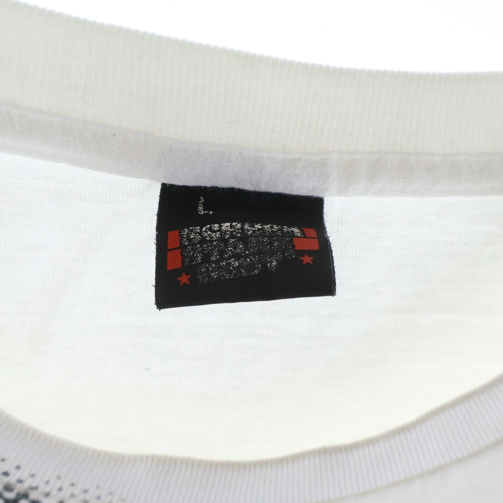NO BRAND(ノーブランド) SCREEN STARS LIFE クルーネックTシャツ ホワイト
