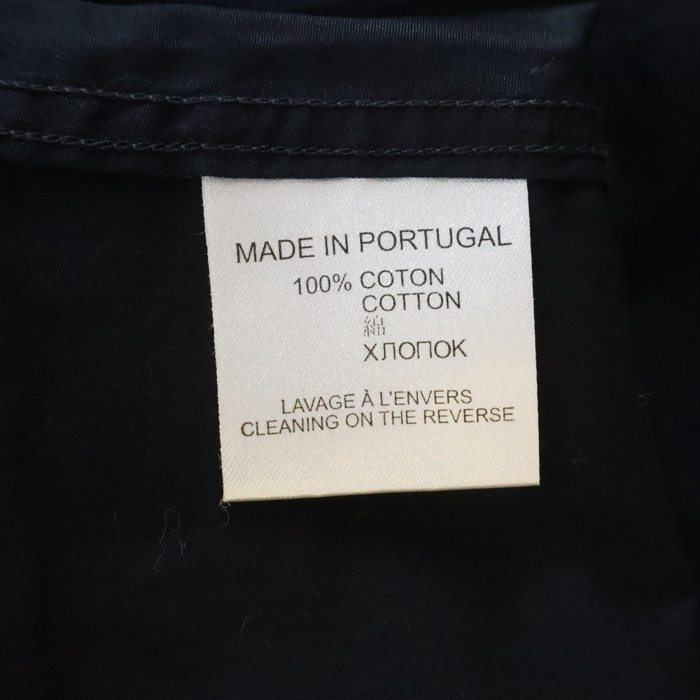 GIVENCHY(ジバンシィ) チェック切り替え ロングスリーブシャツ 長袖シャツ ブラック/ブルー