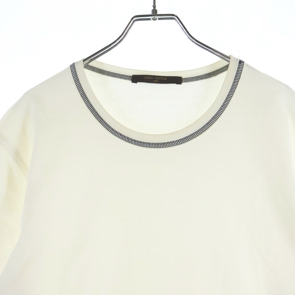 LOUIS VUITTON(ルイヴィトン) 16AW ロゴプリント クルーネック半袖Tシャツカットソー ホワイト RM162 CMS HAY85W