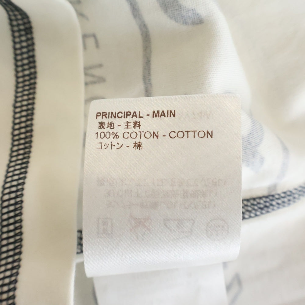 LOUIS VUITTON(ルイヴィトン) 16AW ロゴプリント クルーネック半袖Tシャツカットソー ホワイト RM162 CMS HAY85W