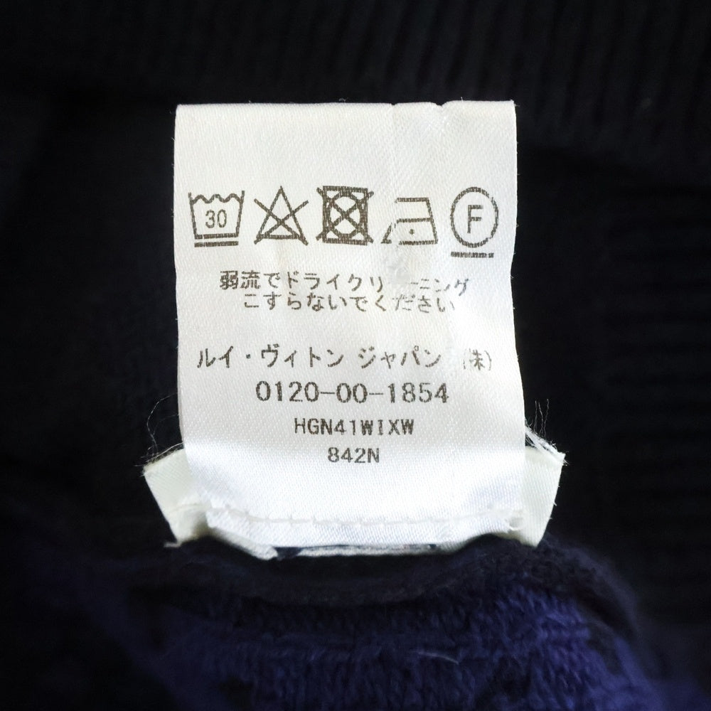 LOUIS VUITTON(ルイヴィトン) モノグラム カシミヤ混 ニットセーター ブラック HGN41WIXW