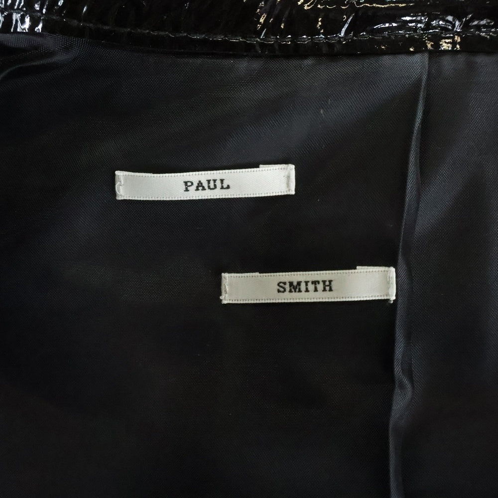 Paul Smith(ポールスミス) ピッグレザー ジップアップジャケット ブラック 081JLB