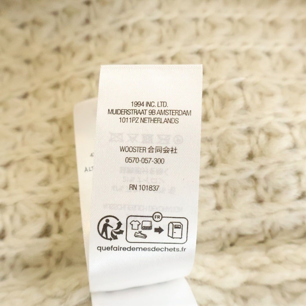 SUPREME(シュプリーム) 25AW Small Box Waffle Sweater スモールボックスロゴ ワッフルセーター アイボリー