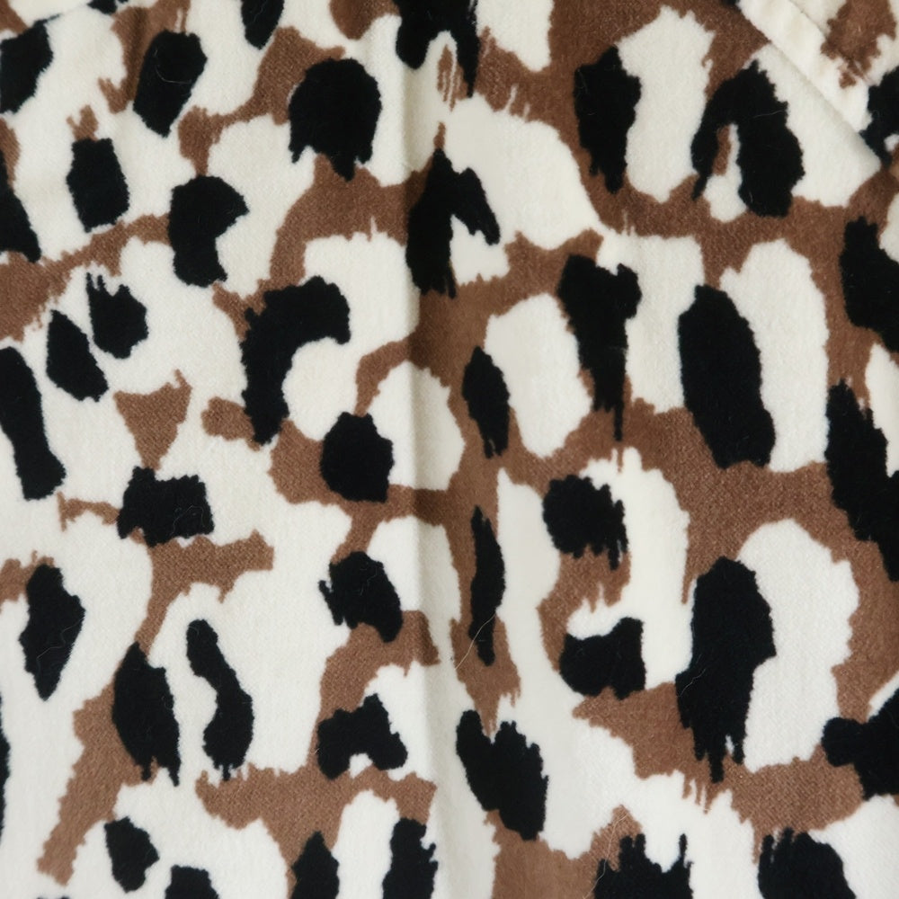 BARACUTA(バラクータ) ×WACKO MARIA 22SS G4 Animalier Jacket レオパード ジップアップジャケット ベージュ/ブラウン