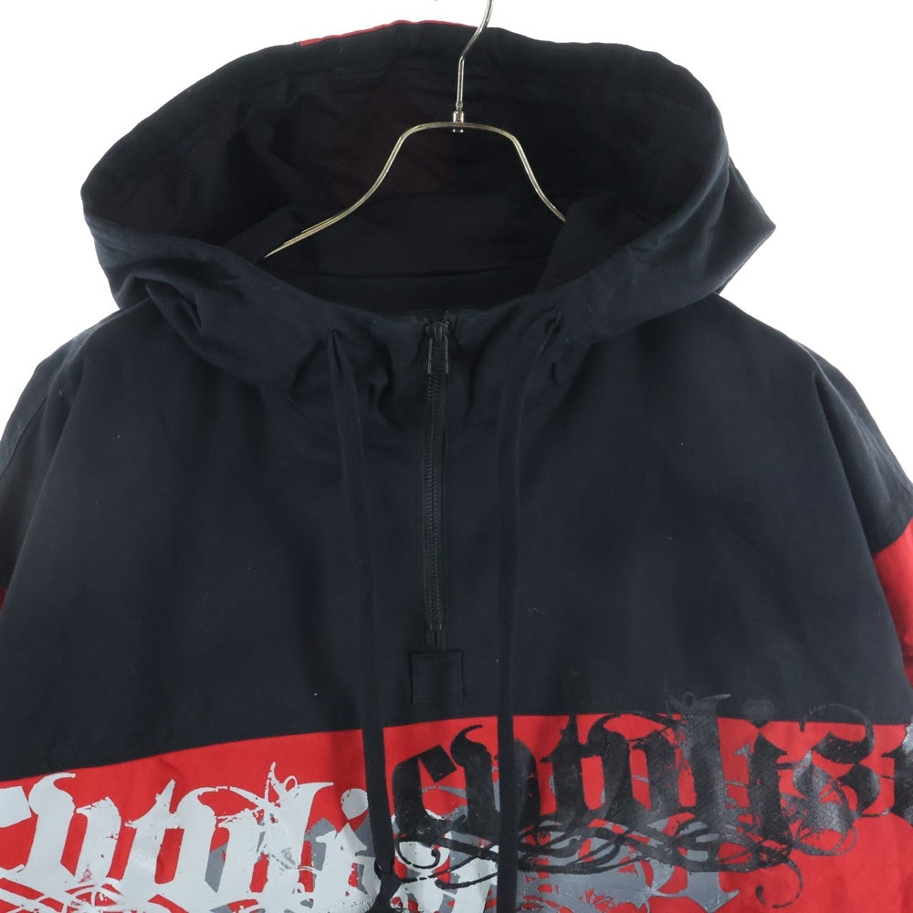 cvtvlist(カタリスト) OSK限定 CROSS OF CROSSES MOUNTAIN PARKA プルオーバーパーカー ブラック
