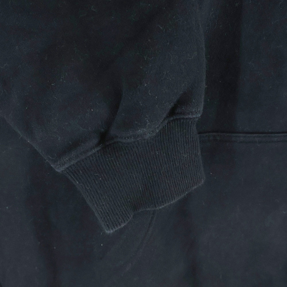 STUSSY(ステューシー) 19SS Stock Logo Hooded Sweatshirt World Tour Tee パーカー ブラック