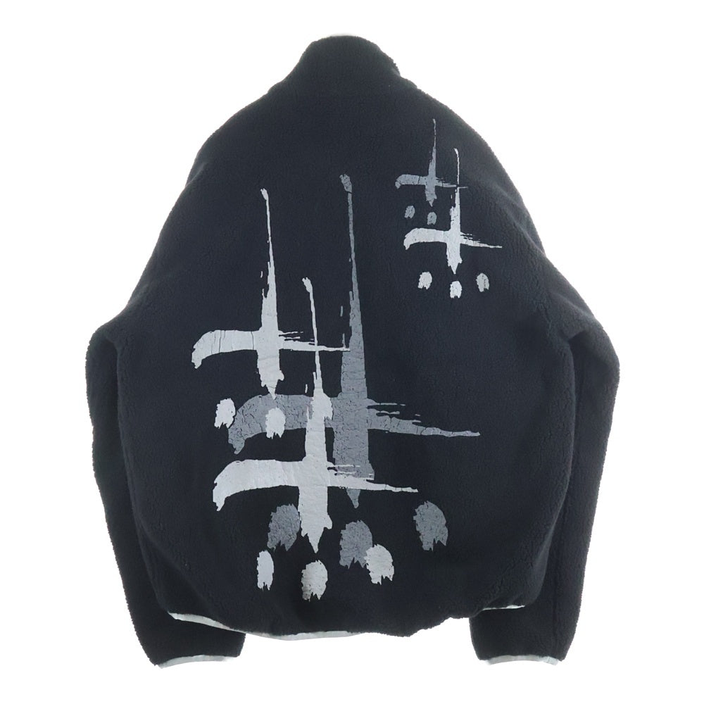 cvtvlist(カタリスト) 22AW カタリスト CVTVLIST CTLS ボア ジャケット フリース アウター バックペイント 220111NB07 2 ブラック