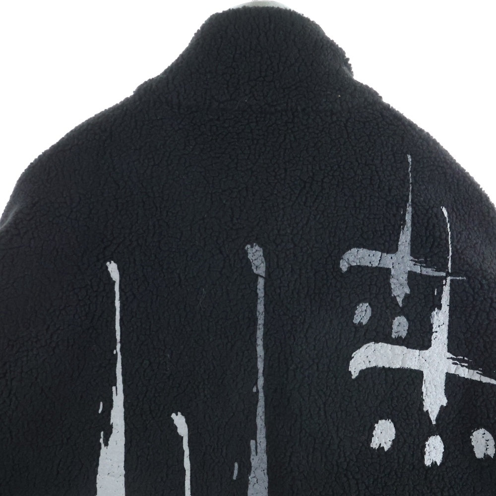 cvtvlist(カタリスト) 22AW カタリスト CVTVLIST CTLS ボア ジャケット フリース アウター バックペイント 220111NB07 2 ブラック