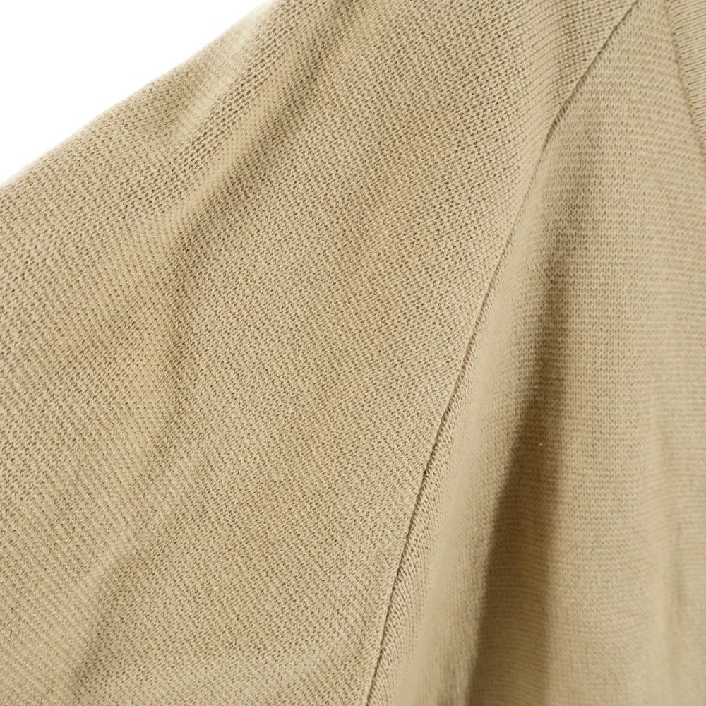 Emotionally Unavailable(エモーショナリー アンアヴェイラブル) EU HEART CARDIGAN EUハートカーディガン コットンニットカーディガン ベージュ