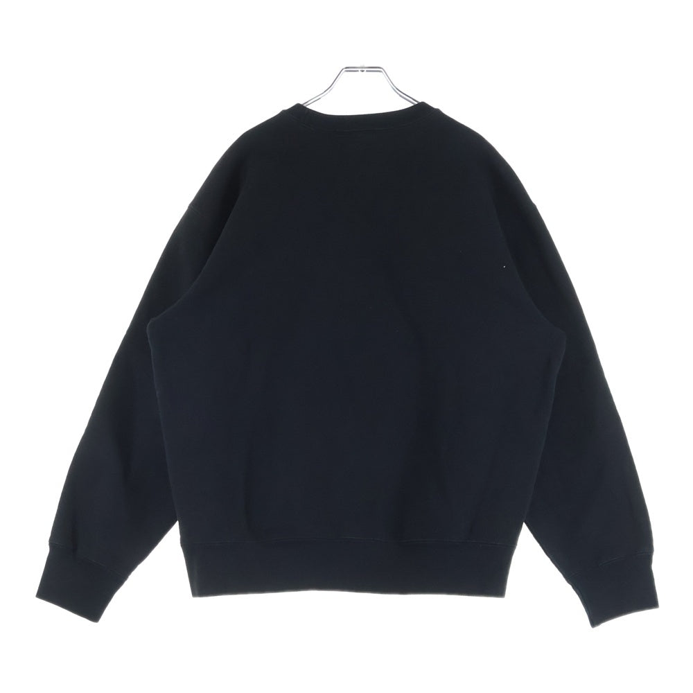 SUPREME(シュプリーム) 22AW Box Logo Crewneck Sweatshirt ボックスロゴ クルーネック 長袖スウェットトレーナー 裏起毛 ブラック