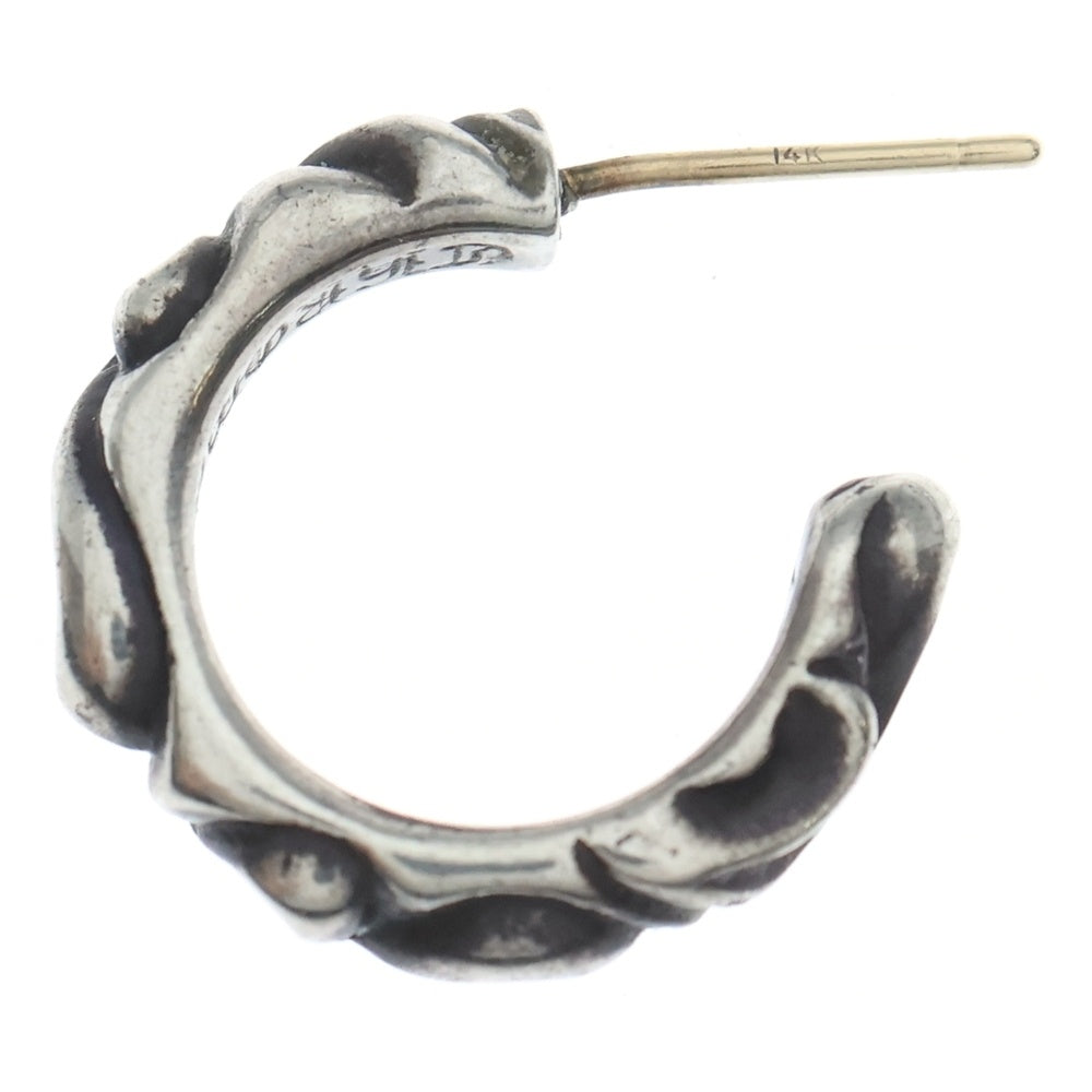 CHROME HEARTS(クロムハーツ) HOOP SCROOL スクロール フープピアス