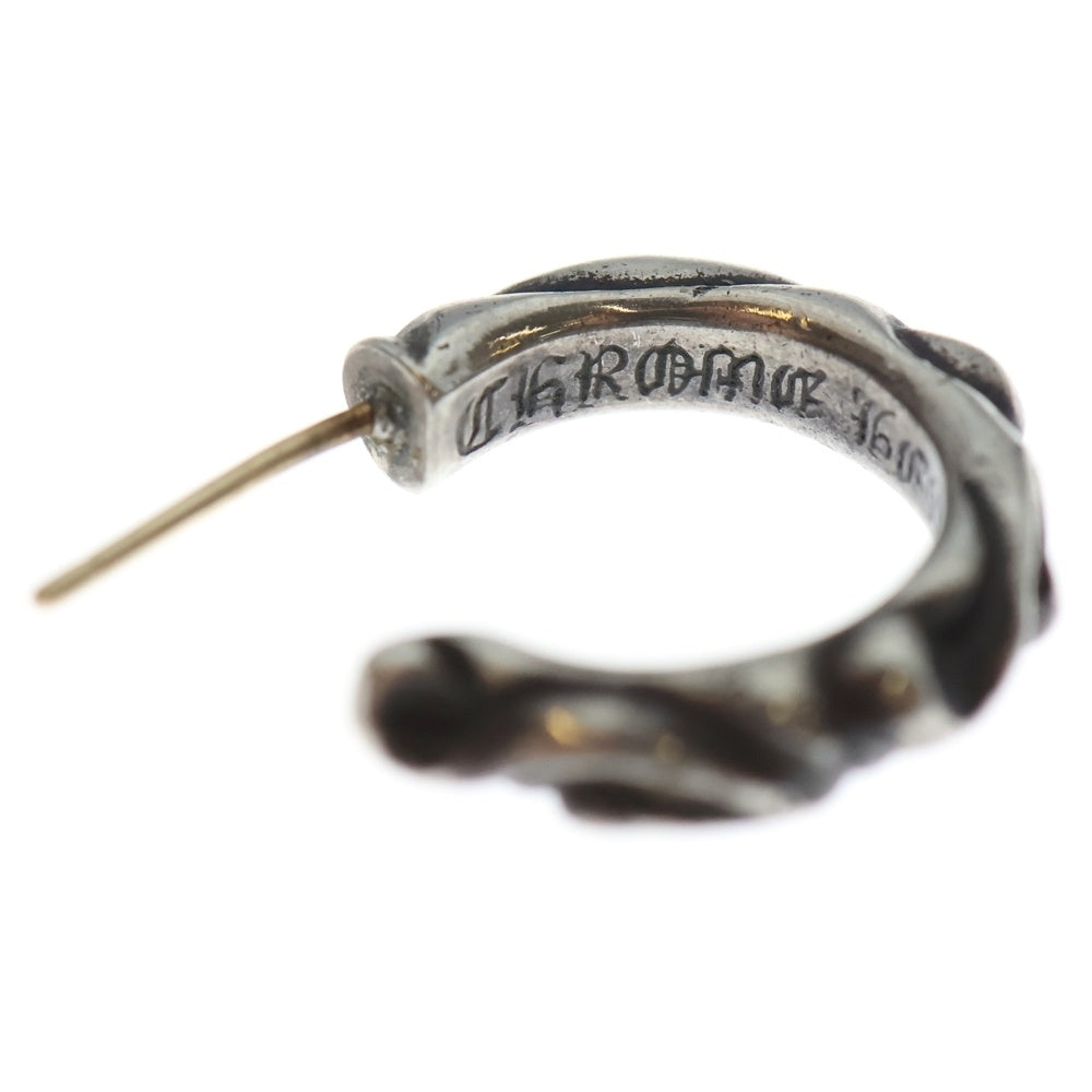 CHROME HEARTS(クロムハーツ) HOOP SCROOL スクロール フープピアス シルバー BCA102