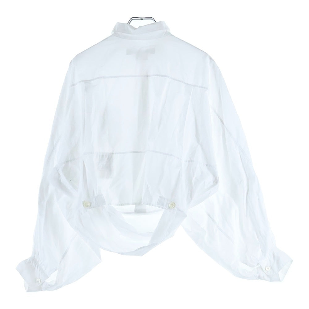 JUNYA WATANABE COMME des GARCONS(ジュンヤワタナベ コムデギャルソン) パフスリーブ ブラウス 長袖シャツ ホワイト レディース JL-B009