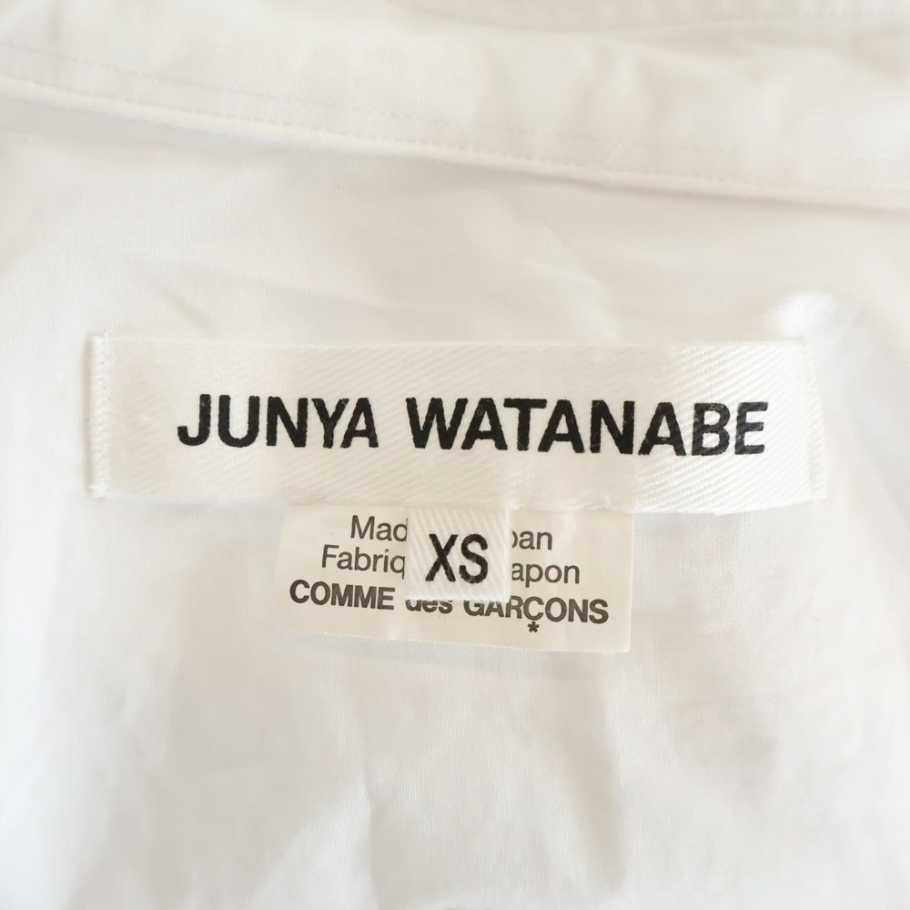 JUNYA WATANABE COMME des GARCONS(ジュンヤワタナベ コムデギャルソン) パフスリーブ ブラウス 長袖シャツ ホワイト レディース JL-B009