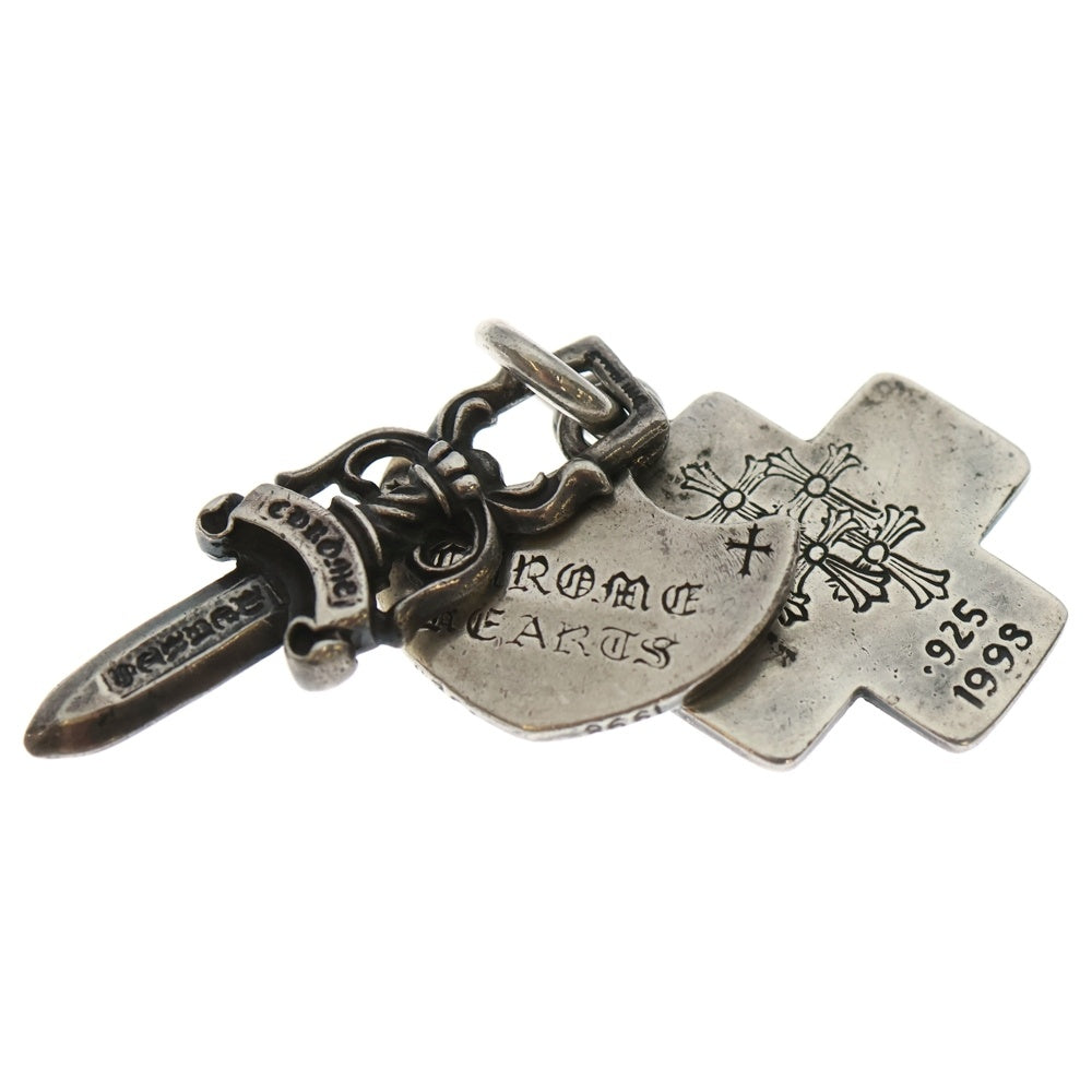 CHROME HEARTS(クロムハーツ) 3TRINKETS 3トリンケッツ ペンダントトップ シルバー BCA202