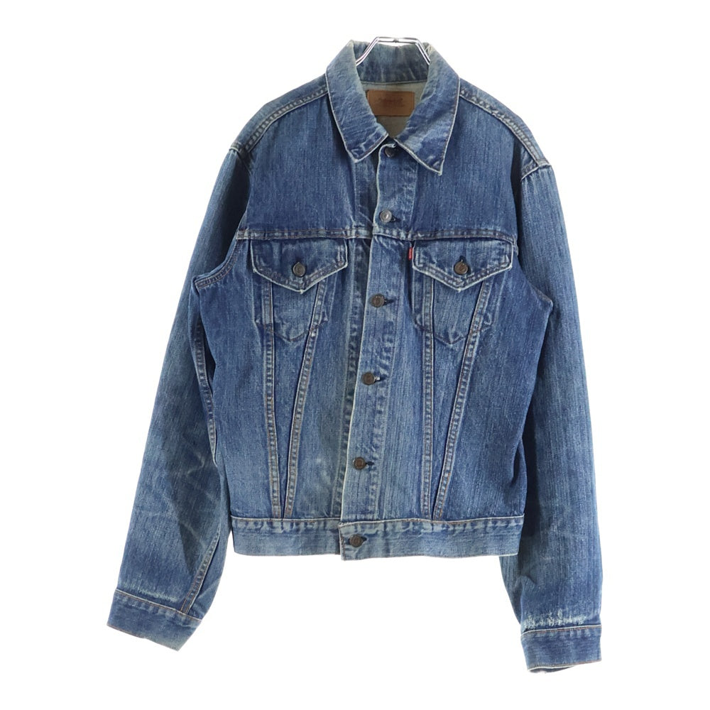 Levi's(リーバイス) 70s ケアタグ欠品 スモールe ボタン裏53 70505 4th フォース Gジャン インディゴ