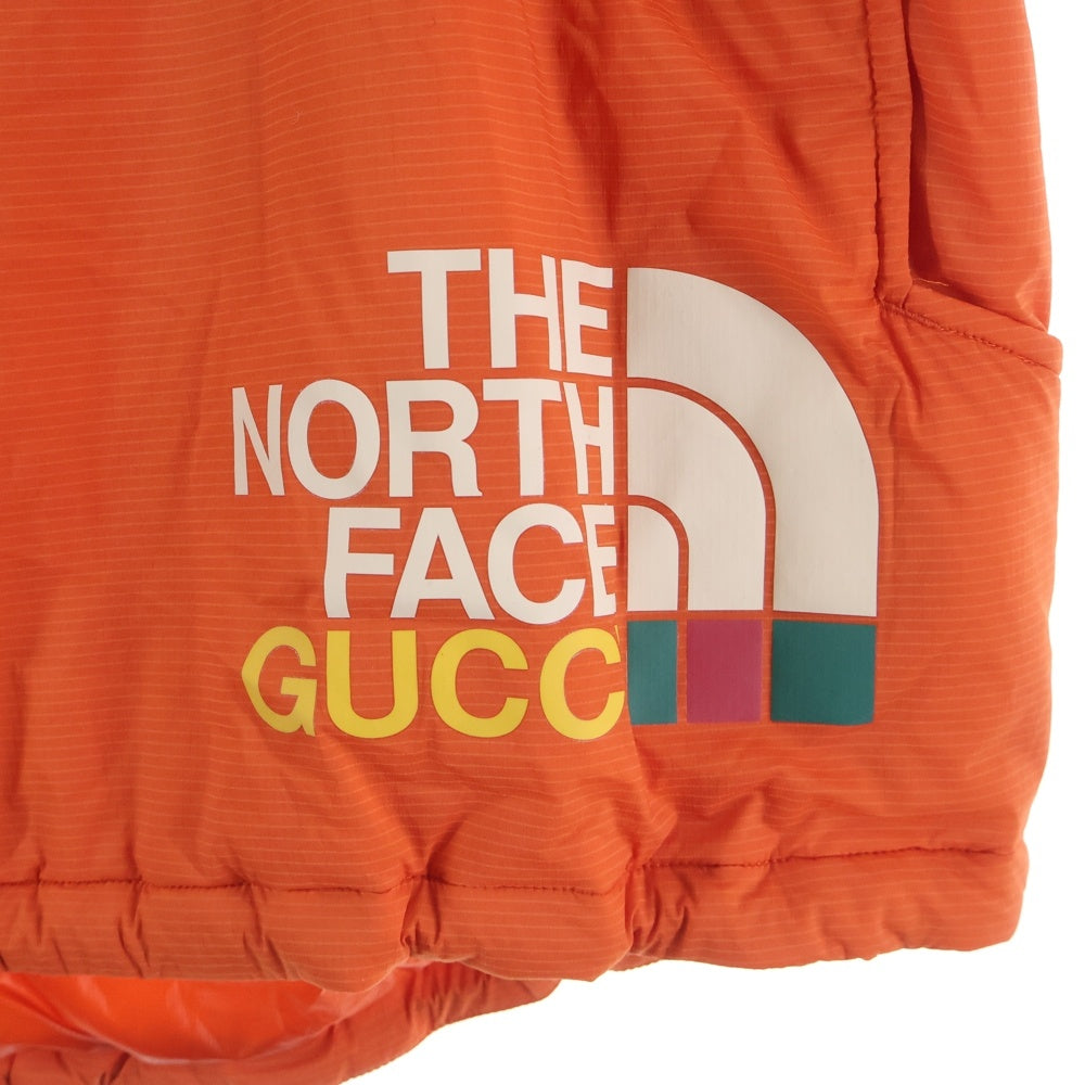 GUCCI(グッチ) 22AW ×THE NORTH FACE ANORAK JAKCET アノラックジャケット NF0A7UHU 507313001 オレンジ