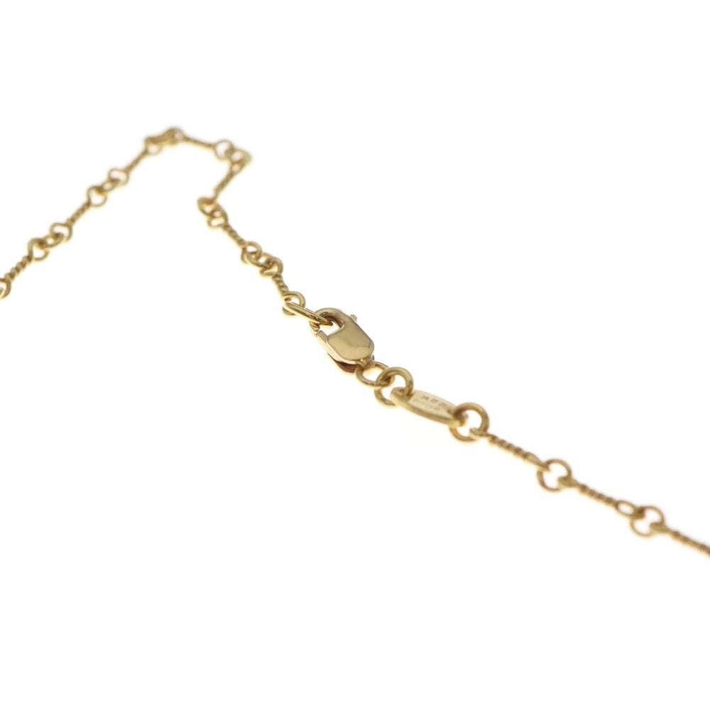 CHROME HEARTS(クロムハーツ) 22K NECKCHAIN T18 ツイストチェーンネックレス 18inch ゴールドBCA014