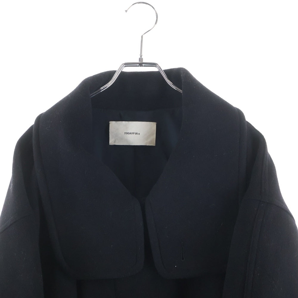 TODAYFUL(トゥデイフル) Standcollar Wool Coat スタンドカラー ウールコート12320004 ブラック レディース