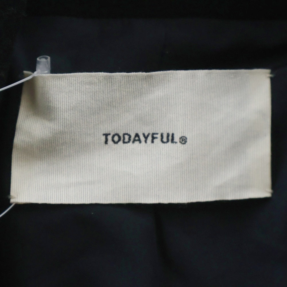 TODAYFUL(トゥデイフル) Standcollar Wool Coat スタンドカラー ウールコート12320004 ブラック レディース
