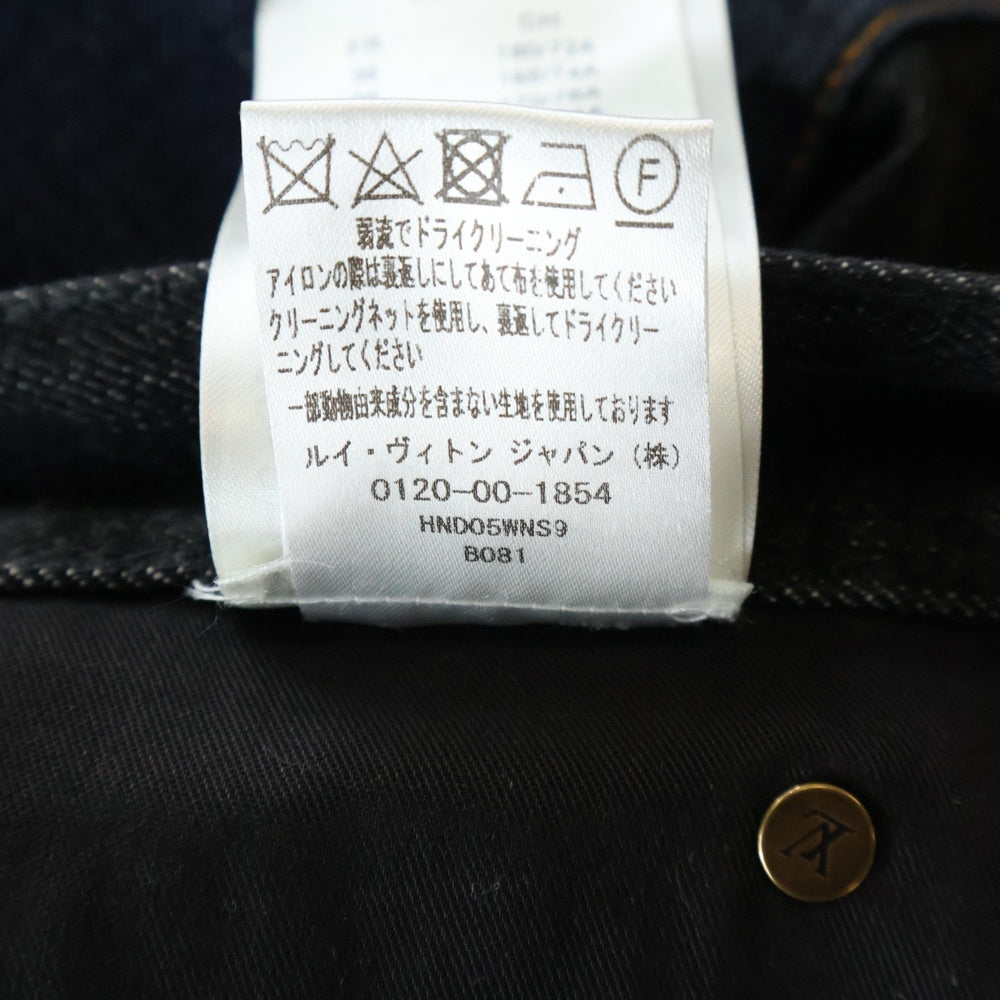 LOUIS VUITTON(ルイヴィトン) 22AW Karakoram Denim Trousers カラコラム デニムカーゴパンツ RW222V NS9 HND05W インディゴ
