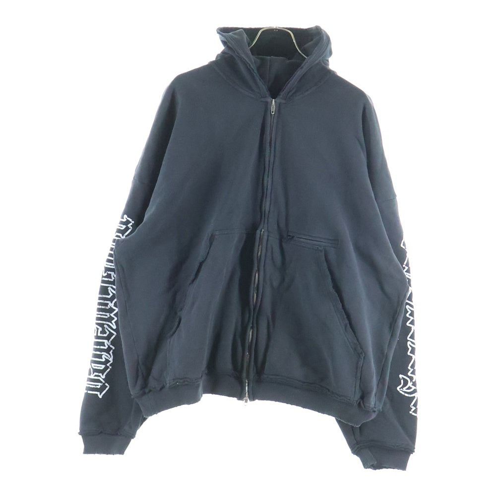 BALENCIAGA(バレンシアガ) Pulled Large Zip-Up Hoodie アームロゴ