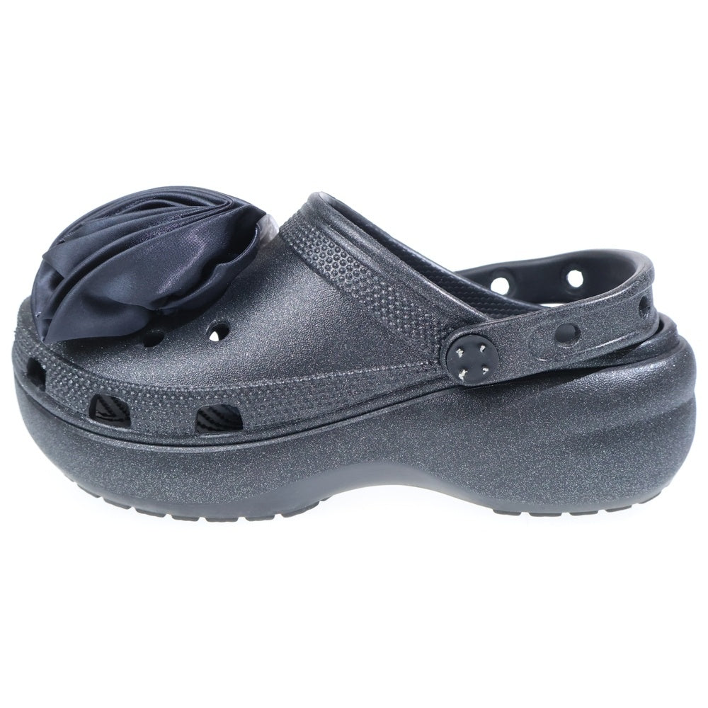 Crocs(クロックス) UNITED ARROWS 別注 厚底 フラワー装飾 サンダル