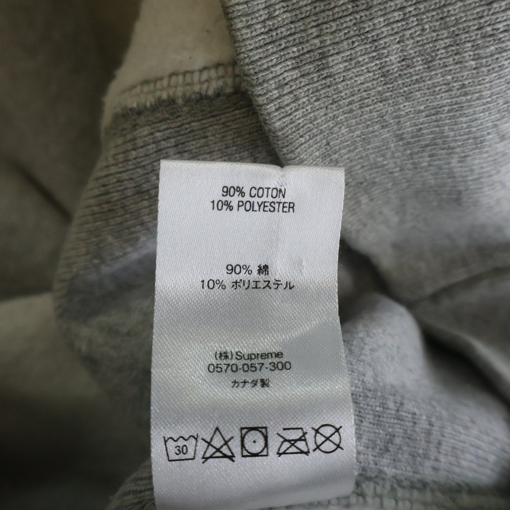 SUPREME(シュプリーム) 19AW Bandana Box Logo Hooded Sweatshirt バンダナ ボックスロゴ プルオーバーパーカー グレー