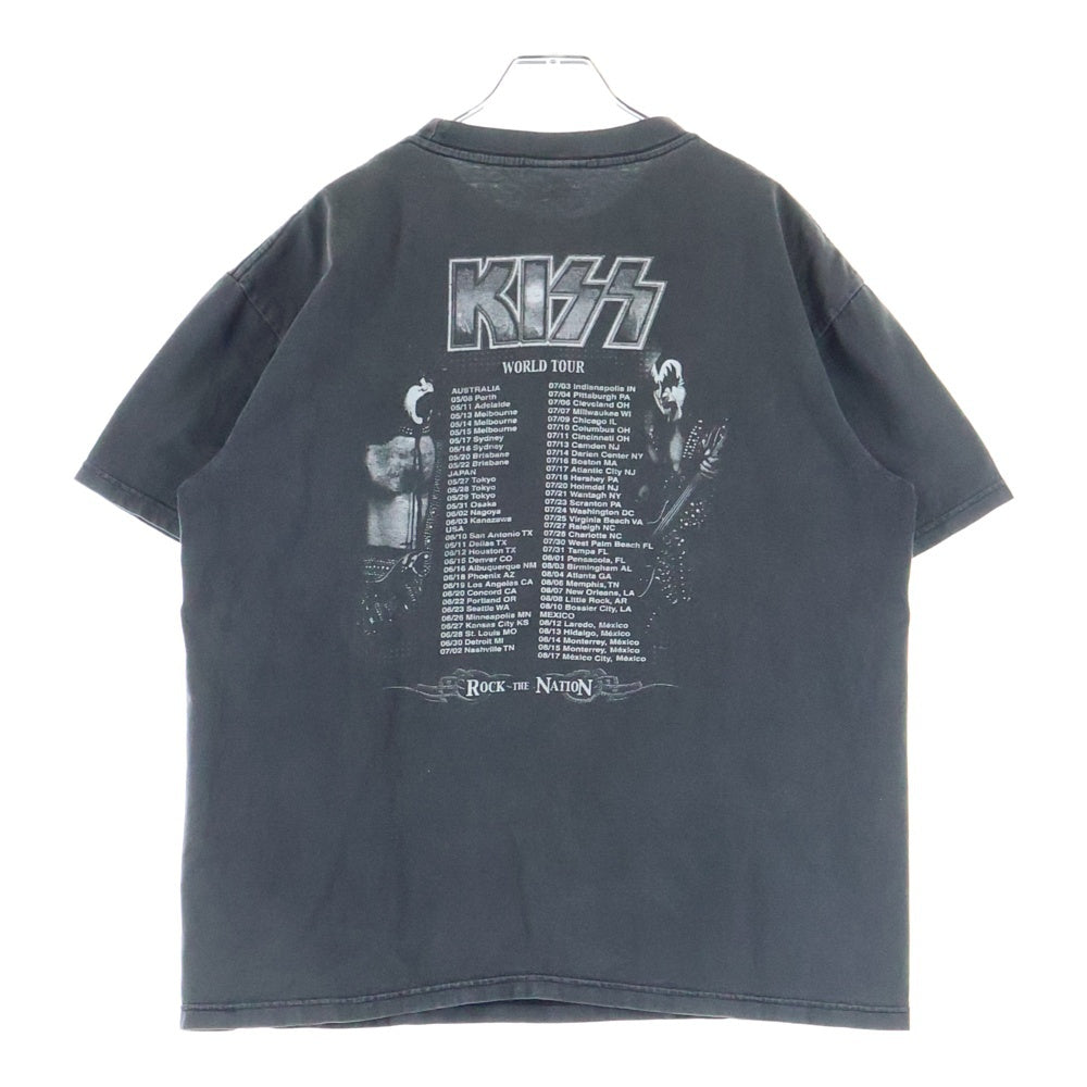 VINTAGE(ヴィンテージ) 00s KISS TOUR TEE BAND TEE バンドTシャツ クルーネックTシャツ