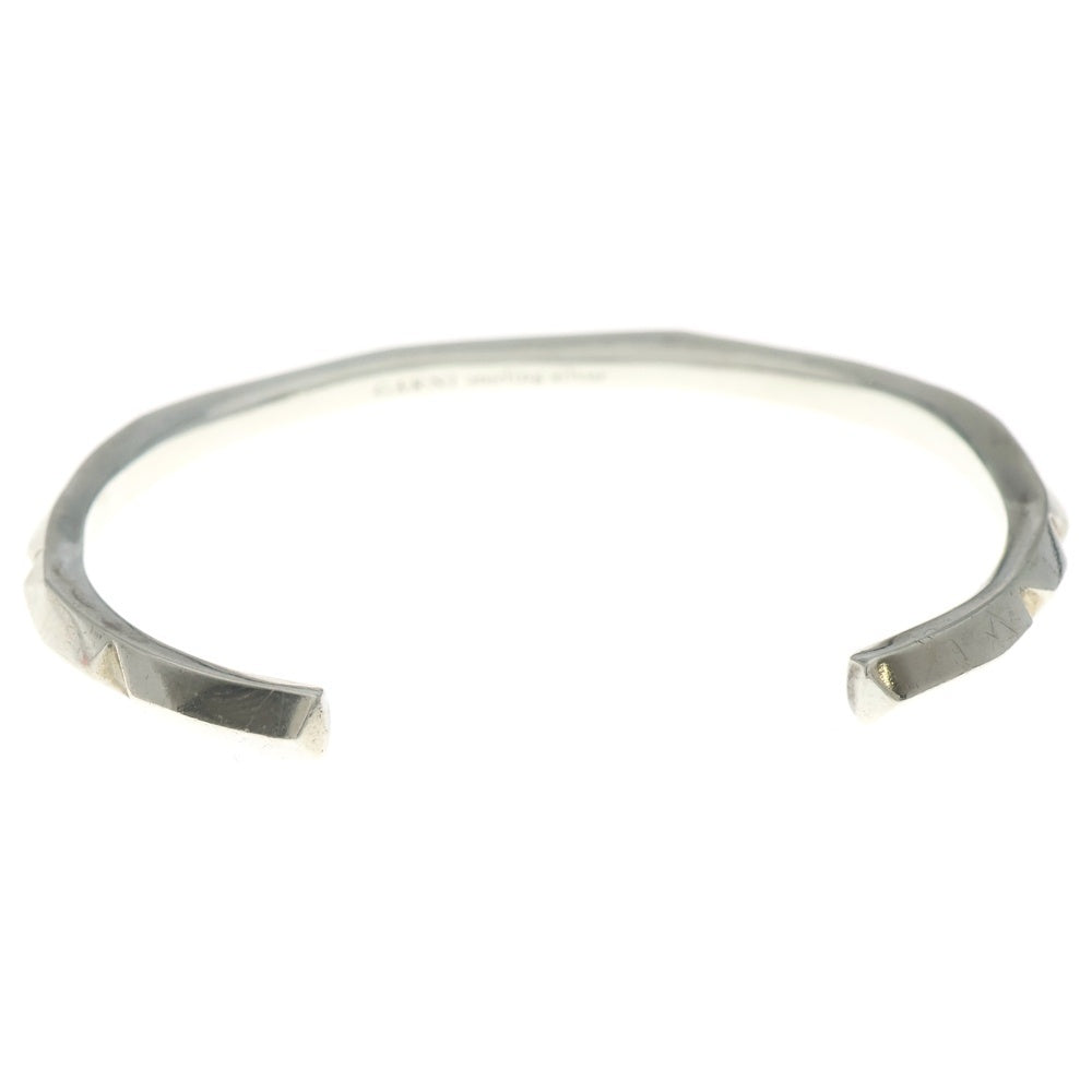 GANNI(ガニー) Clash Bangle S クラッシュバングル シルバー