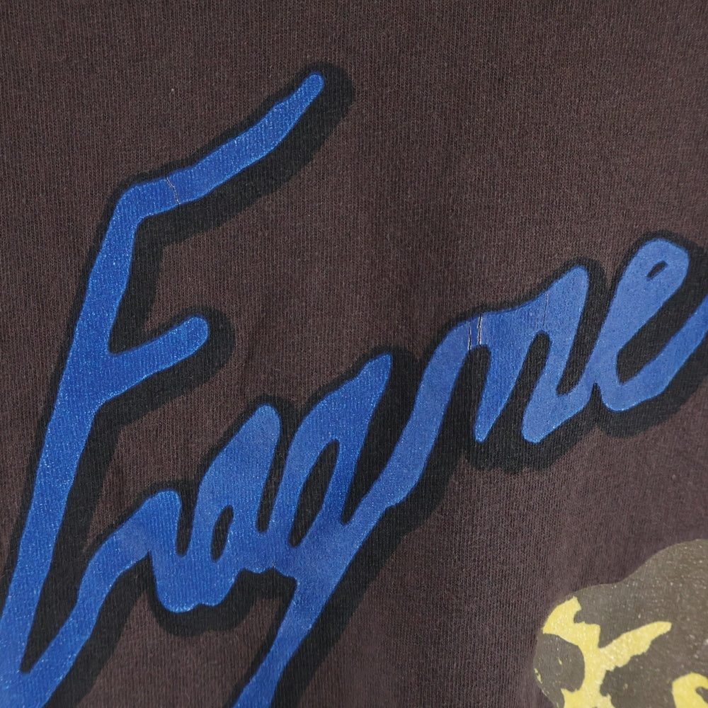 TRAVIS SCOTT(トラヴィススコット) UTOPIA C1 Tee Astroworld Record レコードセット クルーネックTシャツ ブラウン