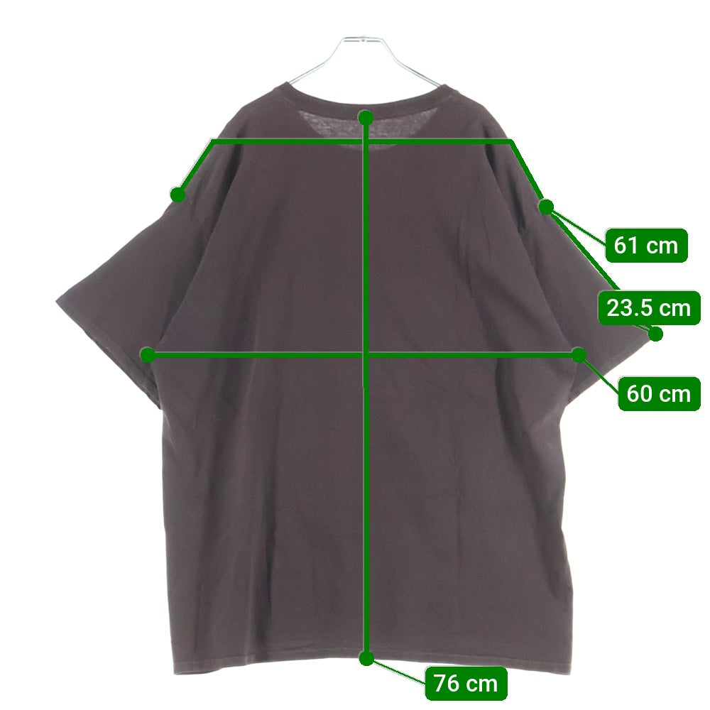 TRAVIS SCOTT(トラヴィススコット) UTOPIA C1 Tee Astroworld Record レコードセット クルーネックTシャツ ブラウン