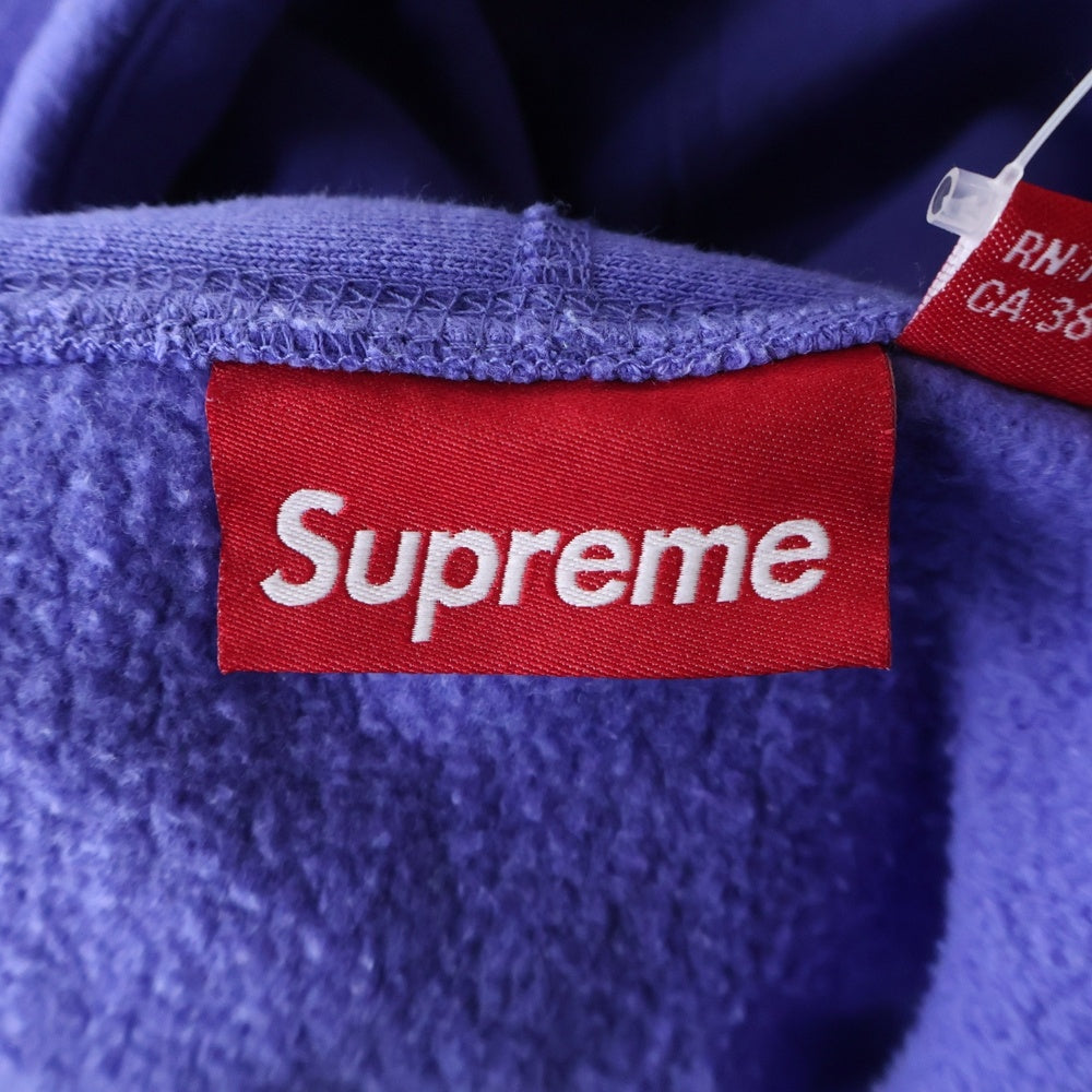 SUPREME(シュプリーム) 24SS Futura Hooded Sweatshirt フューチュラロゴ ロゴ刺繍 プルオーバーパーカー パープル